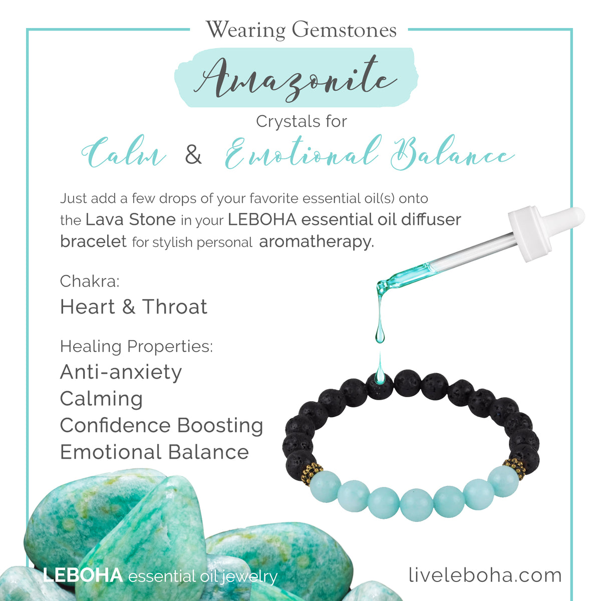 Black amazonite discount