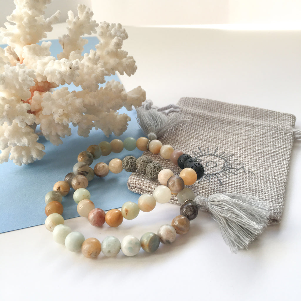 Apatite and lava diffuser bracelet – mandalacreationsto