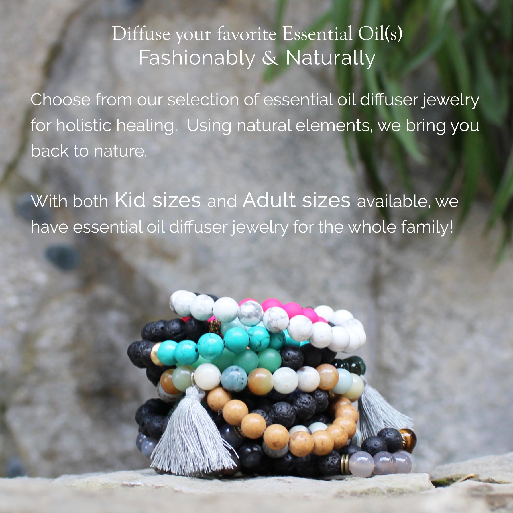 Lava Rock and Amazonite Essential Oil Beaded Bracelet Essential Oil Jewelry 8mm Bead Size Yoga Jewelry Leboha